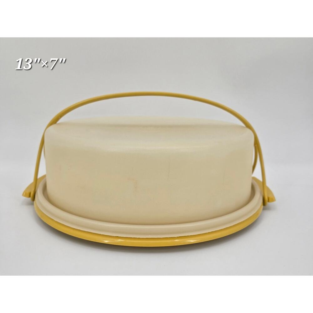 Vintage 1970s ‎ Tupperware Cake/Pie Keeper #712-2